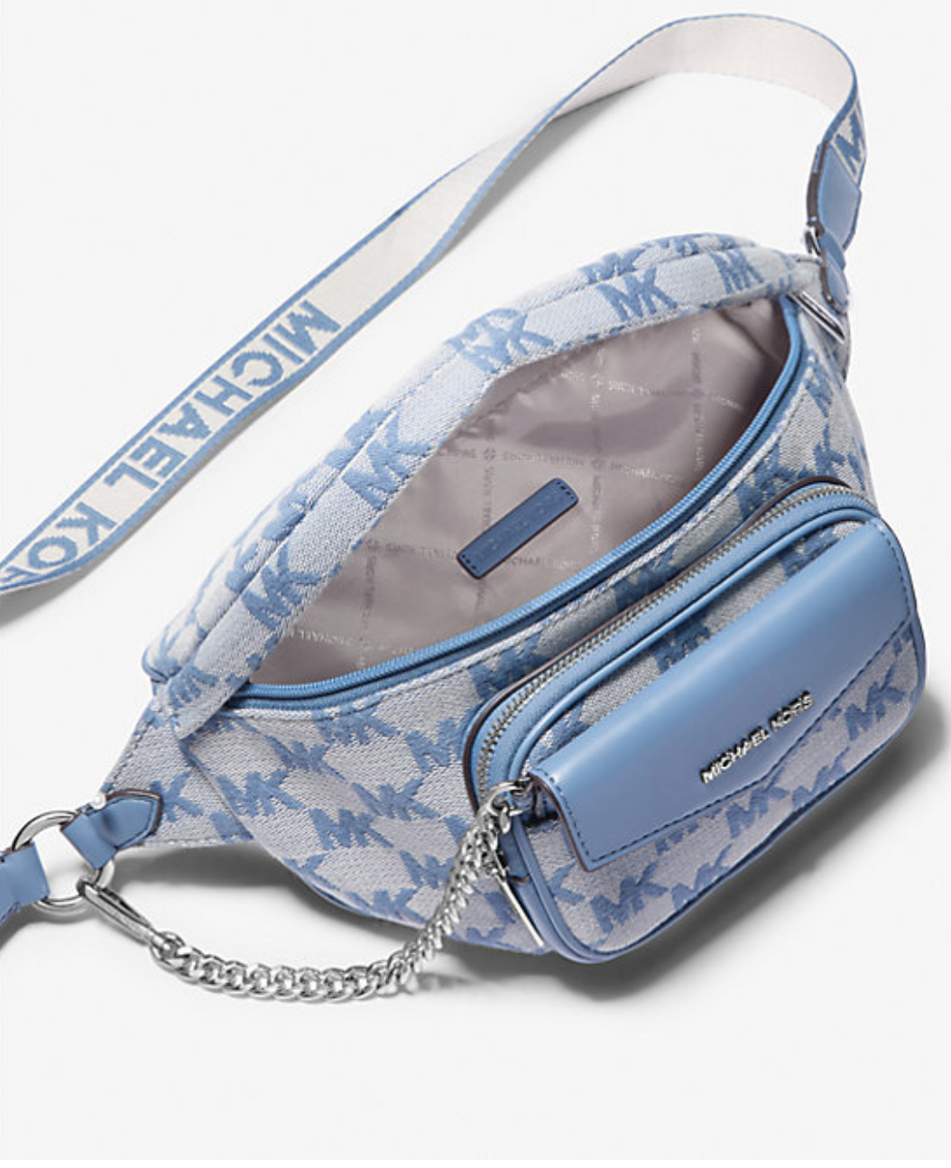 Michael Kors Maisie 2-in-1 Sling Pack Denim