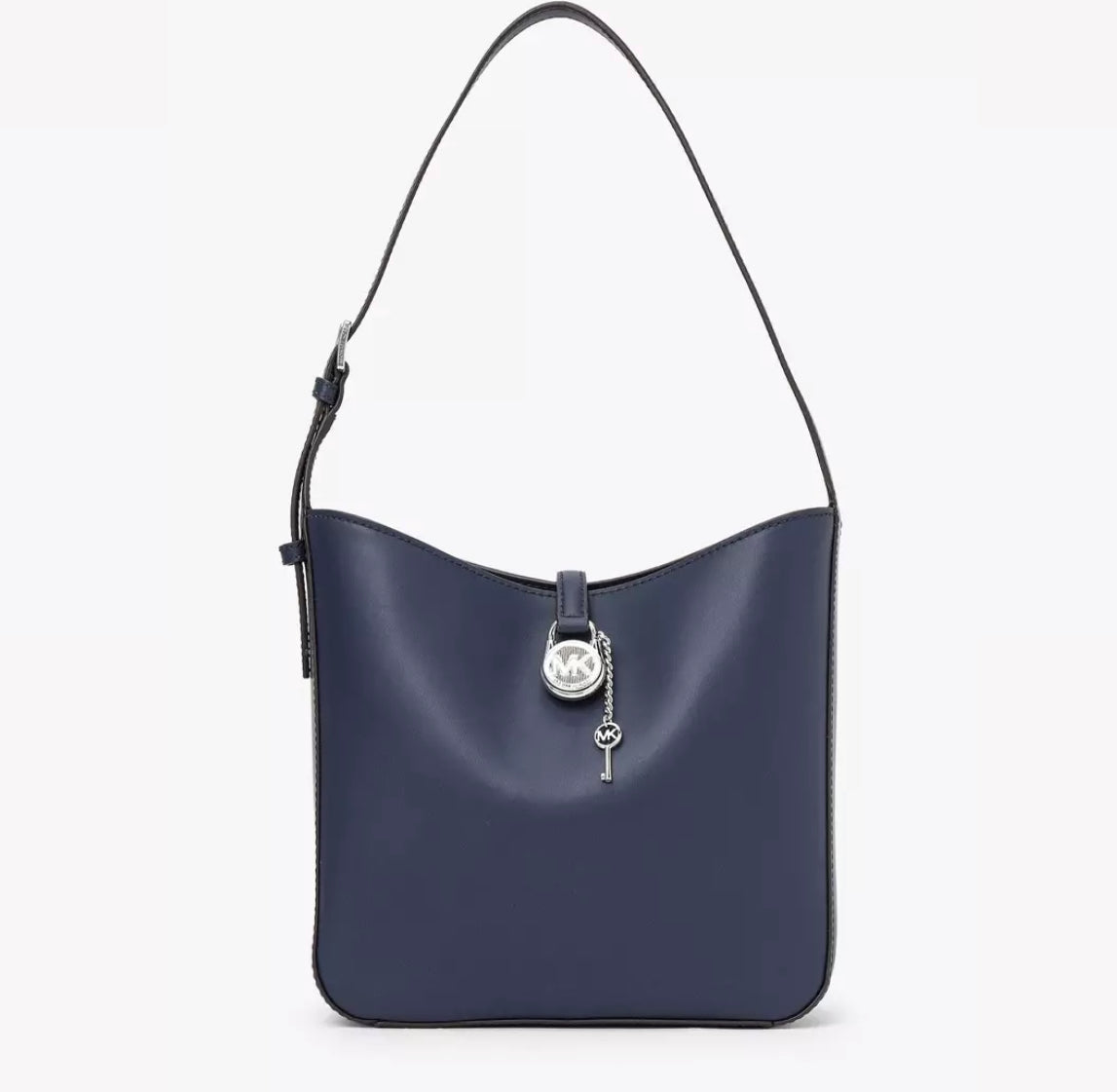 Michael Kors Lyra Small Bucket Navy