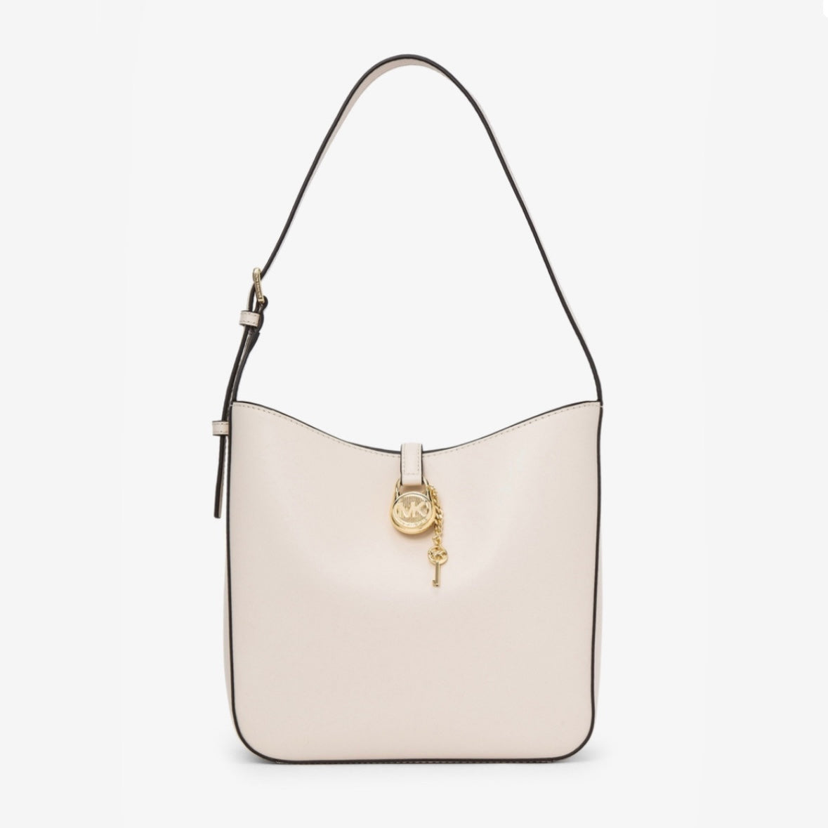 Michael Kors Lyra Small Bucket Lt Cream