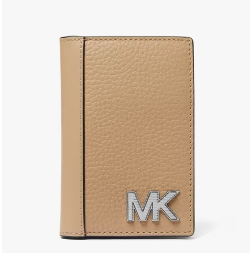 Michael Kors Hudson Kartenetui Camel Leder